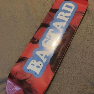 Odd Future Red and Blue Skateboard Deck